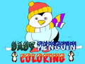                                                                     Baby Penguin Coloring קחשמ