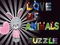                                                                     Love Of Animals Puzzle קחשמ