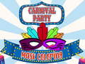                                                                       Carnival Party Mask Coloring ליּפש