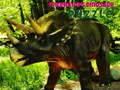                                                                     Triceratops Dinosaur Puzzle קחשמ