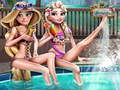                                                                     Eliza And Chloe BFF Pool Party קחשמ