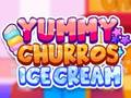                                                                    Yummy Churros Ice Cream קחשמ