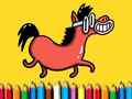                                                                     Back To School: Pony Coloring Book קחשמ