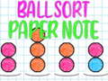                                                                     Ball Sort Paper Note קחשמ