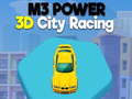                                                                       M3 Power 3D City Racing ליּפש