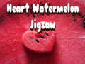                                                                     Heart Watermelon Jigsaw קחשמ