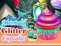                                                                     Mermaid Glitter Cupcakes קחשמ