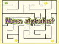                                                                      Maze Alphabet ליּפש