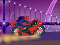                                                                     Spiderman Moto Racer קחשמ