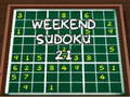                                                                     Weekend Sudoku 21 קחשמ