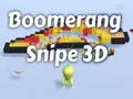                                                                     Boomerang Snipe 3D קחשמ