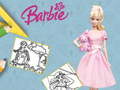                                                                     Barbie Doll Coloring Book קחשמ
