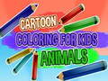                                                                     Cartoon Coloring Book for Kids Animals קחשמ