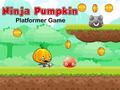                                                                    Ninja Pumpkin Platformer Game קחשמ