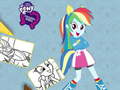                                                                       Equestria Girls Coloring Book ליּפש