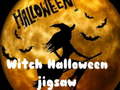                                                                     Witch Halloween Jigsaw קחשמ