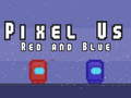                                                                      Pixel Us Red and Blue ליּפש