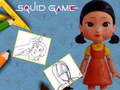                                                                       Squid Game Coloring Book ליּפש