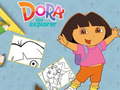                                                                     Dora the Explorer the Coloring Book קחשמ