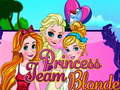                                                                     Princess Elsa Team Blonde קחשמ