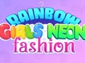                                                                     Rainbow Girls Neon Fashion קחשמ