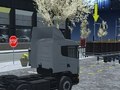                                                                       18 Wheeler Truck Driving Cargo ליּפש