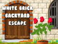                                                                     White Brick Backyard Escape קחשמ