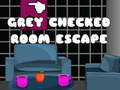                                                                     Grey Checked Room Escape קחשמ