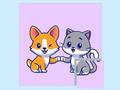                                                                     Cats and Dogs Puzzle קחשמ