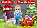                                                                     Little Girl Clean Christmas Carriage קחשמ