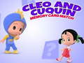                                                                     Cleo and Cuquin Memory Card Match קחשמ