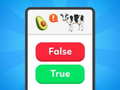                                                                     True False - Quiz קחשמ