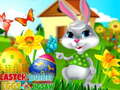                                                                     Easter Bunny Eggs Jigsaw קחשמ