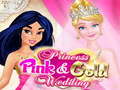                                                                     Princess Pink And Gold Wedding קחשמ