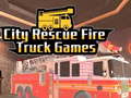                                                                     City Rescue Fire Truck Games קחשמ