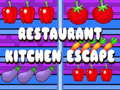                                                                       Restaurant Kitchen Escape ליּפש