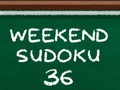                                                                     Weekend Sudoku 36 קחשמ