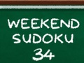                                                                       Weekend Sudoku 34 ליּפש
