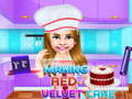                                                                     Making Red Velvet Cake קחשמ