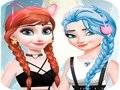                                                                     Elsa and Anna Dress Up Makeup  קחשמ