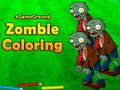                                                                     4GameGround Zombie Coloring קחשמ