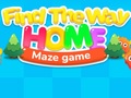                                                                     Find The Way Home Maze Game קחשמ