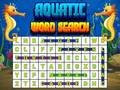                                                                     Aquatic Word Search קחשמ