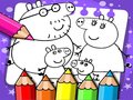                                                                       Peppa Pig Coloring Book ליּפש