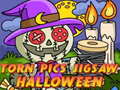                                                                     Torn Pics Jigsaw Halloween קחשמ