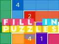                                                                     Fill In Puzzles קחשמ