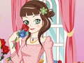                                                                     Flower Shop Girl Dress up קחשמ