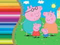                                                                       Coloring Book for Peppa Pig ליּפש