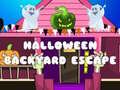                                                                     Halloween Backyard Escape קחשמ