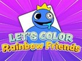                                                                     Let's Color: Rainbow Friends קחשמ
